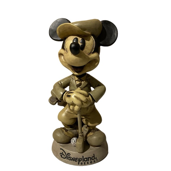 Disneyland Resorts Golf Mickey Mouse Bobble Head Father’s Day - Picture 1 of 7